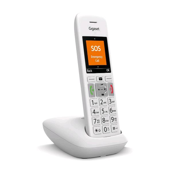 GIGASET E390 CORDLESS DECT TASTI GRANDI VIVAVOCE TASTO …